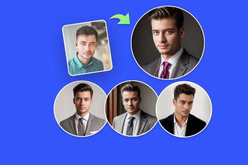 fotor ai headshot generator